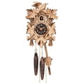 thumbnail image 1 of Horloge Coucou Cinq Feuilles, Oiseau, 1 of 1
