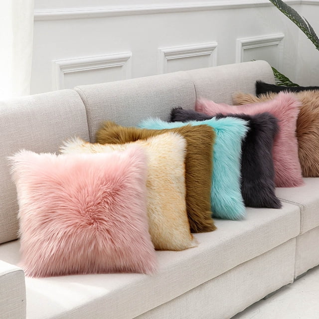 Modern Decorative Square Pillow for Chair and Sofa Backrest Support Comfortable Home Seating Cushion