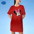 thumbnail image 1 of Women T Shirt Dress Disney Mickey Mouse Print Short Sleeve T-shirt Fashion Woman Blouses 2023 Streetwear Loose y2k Clothes TopsM Gao Jinjia LED, 1 of 2