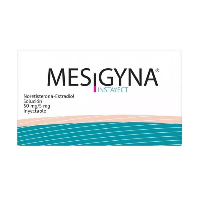 MESIGYNA solución 50 mg/5 mg