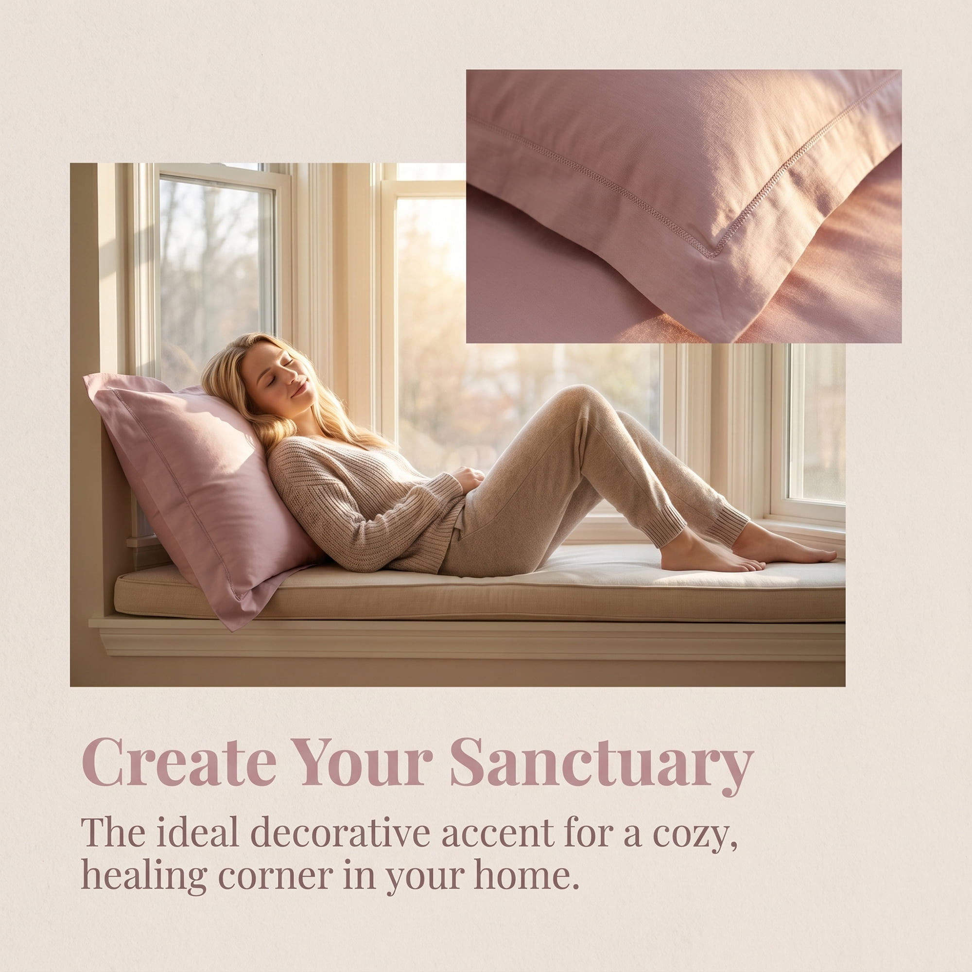 Unique Bargains 2 Pack Cotton Pillowcase Cooling Envelope Closure Bedding Light purple