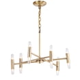 thumbnail image 5 of Safavieh Gale 22 in. Dia. Modern Casual Chandelier, Gold, 5 of 7