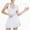 White, variant on Womens Tennis Dress With Built In Shorts And Padded Bra Athletic Workout Gym Dress Sleeveless Casual Mini Dress Dress for Women for Day Fall Dresses for Women Petite Dress with Shorts Womens Loose