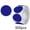 🔥Navy_Hot#224, variant on Stickers | Dots | 500pc Multicolor Round Labels | 1 Inch Writable Paper | Scrapbooking, Gift Packaging, Easy Peel, Strong Hold | Arts Crafts Décor