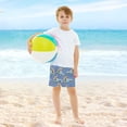 thumbnail image 6 of joogoo Capybara on Trucks Boys Swim Trunks Beach Swimsuit Shorts Boxer 5-6T, 6 of 8