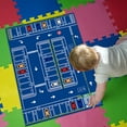 thumbnail image 4 of Nilvkv 40*60cm Children Carpet Parking Lot Climbing Mat Game Traffic Road Mat Early Childhood Kindergarten Carpet, 4 of 5