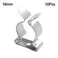 thumbnail image 3 of 10Pcs Tools Spring Terry Clips Snap Shed Closed Heavy Duty Wall Mount Clips Set, 3 of 8