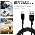 [2 Pack] 10ft Long MFI Certified Phone Charger Cable HeavyDuty