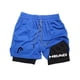 thumbnail image 5 of Pantalones cortos de compresión para hombre, ropa deportiva 2 en 1 de secado rápido con bolsillos para el teléfono, 5 of 5