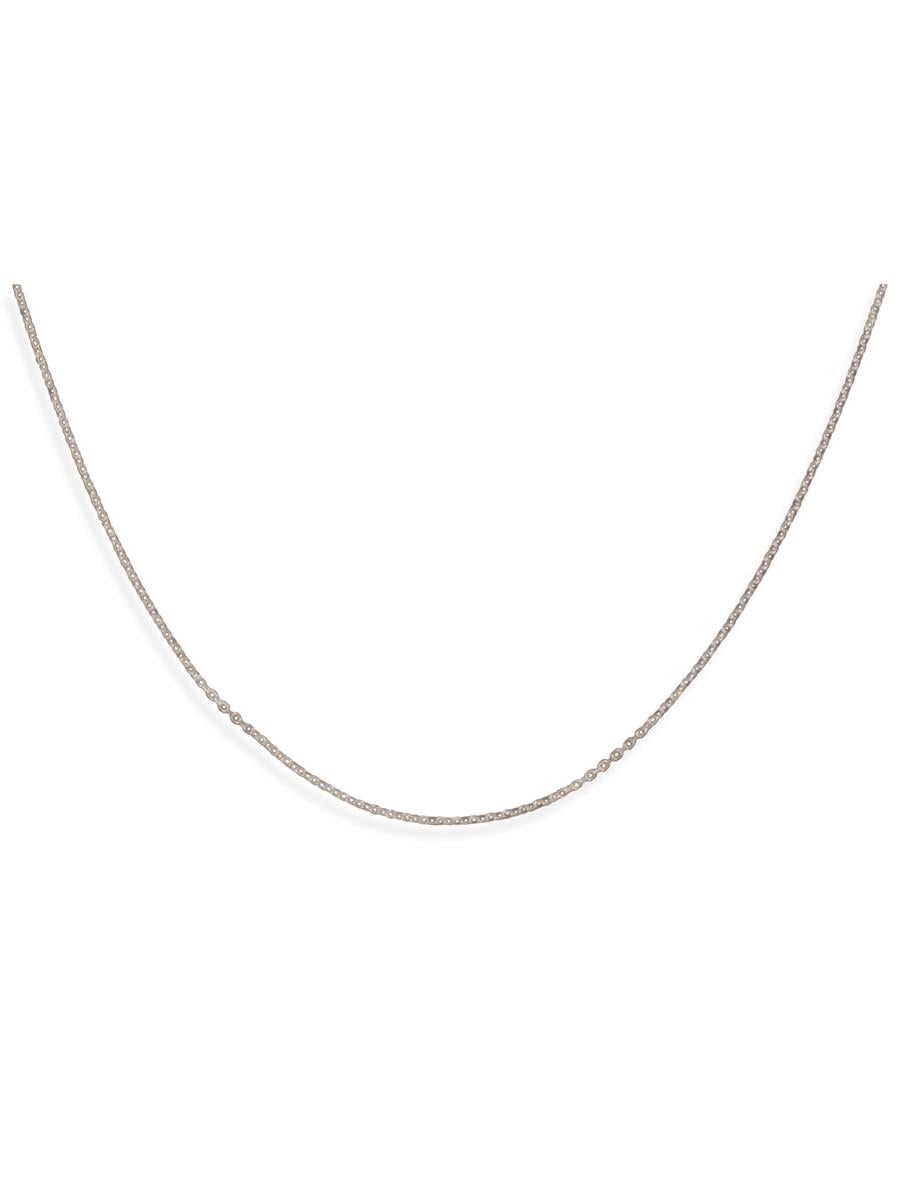 Sterling Silver Heavy Cable Chain Necklace 13 inch Adjustable - Made in the  USA 