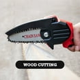 thumbnail image 4 of Portable Rechargeable Cordless Chainsaw for Wood Cutting Tree Pruning, 4 of 7