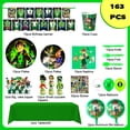 thumbnail image 4 of Ben 10 Birthday Party Supplies, 163 Pcs Ben 10 Party Supplies Include Ben 10 Birthday Cake Topper Banner Balloons Stickers & Ben 10 Party Plates Tablecloth Napkins Cups etc Ben 10 Party Decorations, 4 of 7