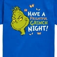 thumbnail image 3 of The Grinch - Have A Frightful Grinch Night  - Toddler & Youth Short Sleeve Graphic T-Shirt, 3 of 5