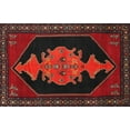 thumbnail image 1 of Ahgly Company Machine Washable Indoor Rectangle Traditional Dark Brown Area Rugs, 10' x 13', 1 of 7