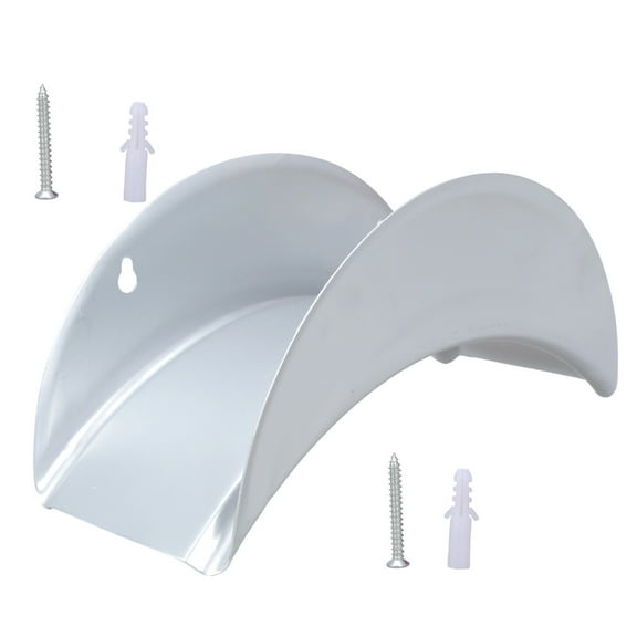 Metal Wall Mounted Heavy Duty Hose Bracket Car Hose Holder Support For Outside Accommodate Garden Hose Hanger