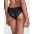 thumbnail image 3 of Joyspun Women's Microfiber and Lace Hipster Panties, 3-pack, Sizes to 3XL, 3 of 8