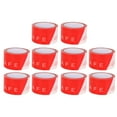 thumbnail image 2 of Ruban de Précaution de Danger Rouge et Blanc, Bande de Sécurité Rétractable 10 Pcs pour Chantier, 2 of 7