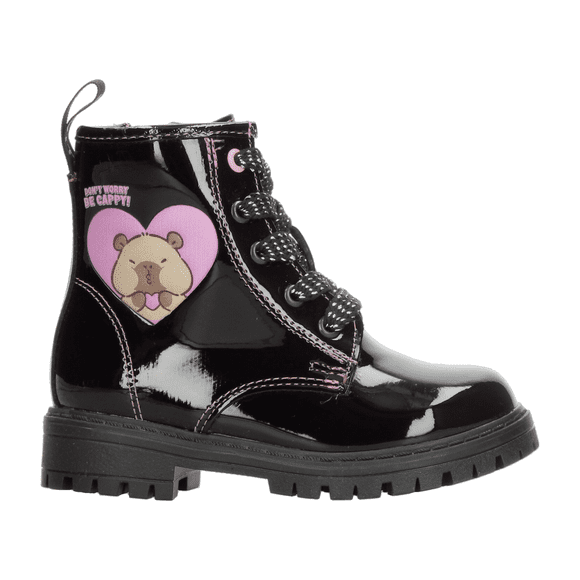 Bota Vavito Niña Bebé Negra Casual Capibara T15-18 negro 16.5