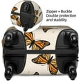 thumbnail image 4 of Highly Elastic Spandex Suitcase Cover Luggage Cover Protector Large Fits 25 to 28 Inch Monarch Butterflies Prints, 4 of 6