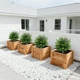 thumbnail image 4 of 2Pc Artificial Topiary Plants With Ground Stakes, 20Inch Faux Evergreen Shrubs For Outdoor Garden Decor, Indoor Home Porch Patio Yard Landscaping, 4 of 9