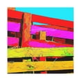 thumbnail image 4 of Fence and Fluttering Birds - Canvas, 4 of 25