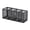 #103-Black, variant on Kieccall Four Grid Desktop Storage Box Metal Pen Organizer Rack Partition Design For Desktop Sundries Classification Storage Gift