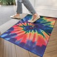 thumbnail image 4 of Colorful Tie Dye Pattern Door Rugs,Washable Non Slip Door Mats Indoor,Decorative Door Mats,Entry Mat Indoor for Entrance,Bedroom,Kitchen,Bathroom,17"x30", 4 of 6