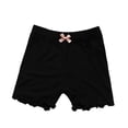 thumbnail image 2 of Bueautybox Girls' Cotton Lace Briefs Kids Girl Solid Color Soft Elastic Safety Shorts Underpants, 2 of 7
