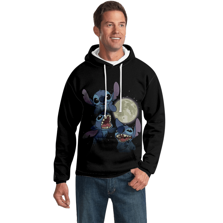 Lilo u0026 Stitch Couple Hoodie, Matching Couple Hoodies, Couple Matching  Outfits - Walmart.com