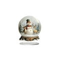 thumbnail image 2 of Aufmer 5 Pcs Festive Crystal Ball Ornament, Two Dimensional Acrylic Scene for Christmas Desktop Display(Multicolor), 2 of 6