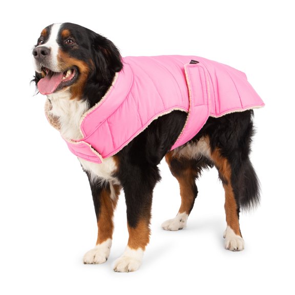 One Paw, Quilted Dog Jacket, Reversible Design, Unisex, Big Jacket