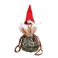 thumbnail image 5 of Bolsa de regalo de Navidad Suministros de vacaciones presentes Forma de muñeco de nieve/alce/Papá Noel, 5 of 5