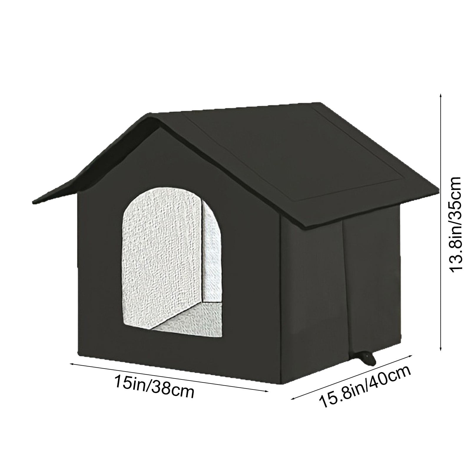 Dog House Indoor,Indoor Dog House for Medium and Small Dog, Warm Cave Sleeping Nest Bed for Cats and Dogs Waterproof Built-in Insulation Aluminum Foil