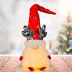 thumbnail image 3 of Adorno Navideño de Reno Rudolph con Luces LED, Muñeco Creativo Sin Rostro en Rojo, Ideal para Decoración de Hogar, Hecho de Tela y Algodón, Incluye LED Cálido, Requiere 3 Pilas AAA (No Incluidas), 3 of 6