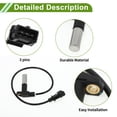 thumbnail image 3 of Sensores de posición del cigüeñal para BMW 325 2.7 1986-1987, Negro, Metal, Plástico, 1 Pc, 3 of 6