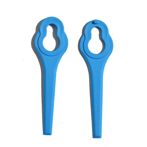 Plastic Lawn Mower Parts, Lawn Mower Blades 30 Lawn Mower Blades (Blue)