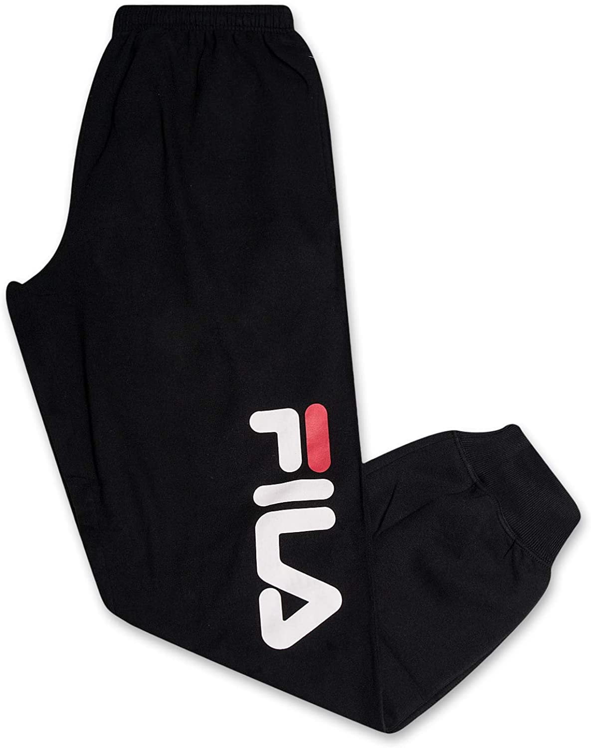 fila men's sweatpants with drawstring waist