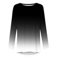 thumbnail image 5 of Azrian Women's Fashion Hoodies & Sweatshirts,Women's Printed T-shirt Long Sleeves Blouse Round Neck Casual Tops, 5 of 6