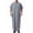 Gray, variant on Kaluayu Muslim Thobe for Men Button Down Mens Caftans Big and Tall Mens Arab Robe with Pocket