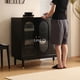 thumbnail image 3 of Decorated Locker Sideboard Showcase Black Space Saving Shelves Display Cabinet Modern Nordic Muebles De Cocina Bedroom Furniture My Lux Decor Round, 3 of 13