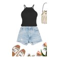 thumbnail image 4 of Pack DE 5 Crop Top LOLE Deportivo Juvenil Licra Blusa Corta Sport, 4 of 5