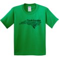 thumbnail image 3 of Inktastic North Carolina Word Salad Youth T-Shirt, 3 of 5
