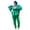 Green, variant on Elegant Women's Plus Size Puff Sleeve Legging Set