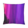 thumbnail image 2 of Ahgly Company Color Focus Purple Outdoor Throw Pillow, 18 inch by 18 inch, 2 of 6