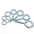 thumbnail image 2 of Tornillo De Acero Chapado De 210 Uds, Kit Surtido De Ojos De Tornillo Exquisitos, Tornillos Autorroscantes Portátiles, Tornillo De Juego De Gancho De Ojo De Oveja De Metal Sweethay TO004268-00, 2 of 7