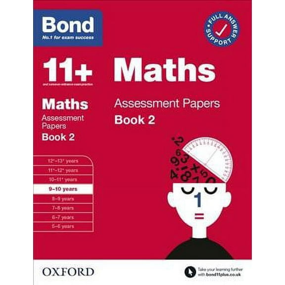 Bond 11  Maths Assessment Papers 9-10 Years Book 2