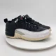 thumbnail image 4 of Ni - ke Ni - ke Air Jordan 12 Retro Playoff Youth Size 6.5Y Women 8 308305-004 Black Shoes, 4 of 5