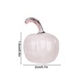thumbnail image 2 of RKSTN Mini Pumpkin Agate Stone Jewelry White, 2 of 5