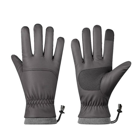 

MPWEGNP Gloves Men S Winter Plus Velvet Warm Riding Waterproof Windscreen Touchs Screens Plus Velvet Fabric Industrial Rubber Gloves Food Handler Gloves Medium