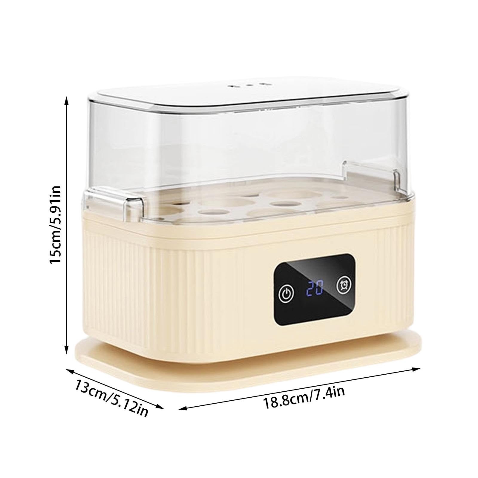 Rapid Egg Cooker Electric 6 Eggs Capacity, Soft, Medium, Hard Boiled, Poacher, Omelet Maker Egg Poacher With Auto Shut-Off, BPA Free,Green